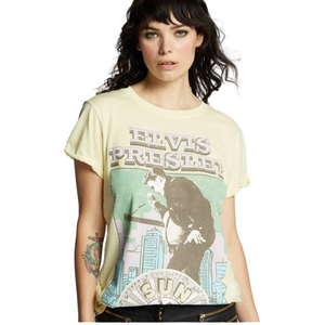 Recycled Karma Elvis Presley Sun Records Graphic Tee Size S NEW